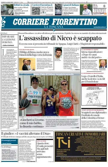 Corriere Fiorentino - 14 Jul 2022