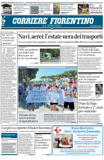 Corriere Fiorentino - 17 7월 2022