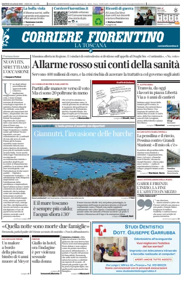 Corriere Fiorentino - 19 Jul 2022