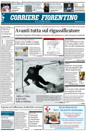 Corriere Fiorentino - 28 7월 2022