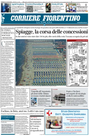 Corriere Fiorentino - 31 Jul 2022