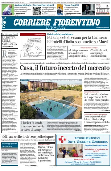 Corriere Fiorentino - 4 Aug 2022