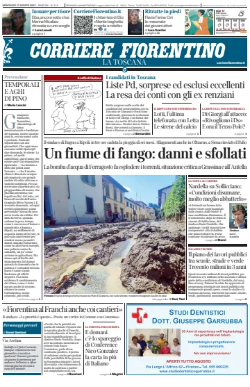 Corriere Fiorentino - 17 8월 2022