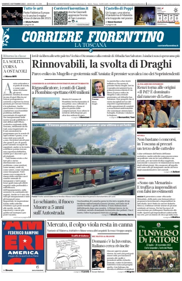 Corriere Fiorentino - 2 Sep 2022