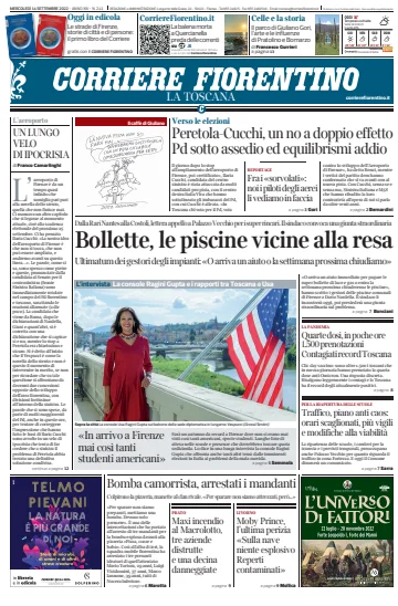 Corriere Fiorentino - 14 9월 2022