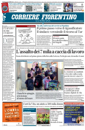Corriere Fiorentino - 20 Sep 2022