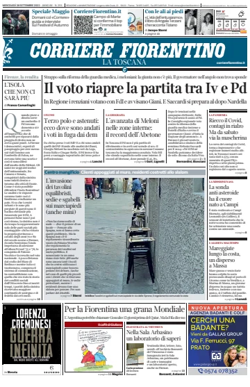 Corriere Fiorentino - 28 9월 2022