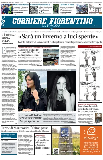 Corriere Fiorentino - 02 10월 2022