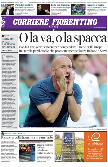 Corriere Fiorentino - 10 10월 2022