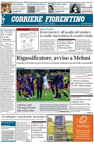 Corriere Fiorentino - 12 10월 2022