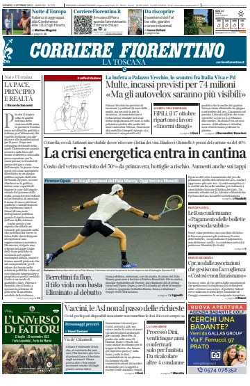 Corriere Fiorentino - 13 10월 2022