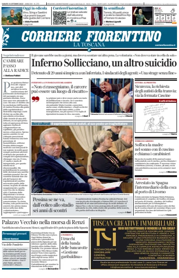Corriere Fiorentino - 15 10월 2022