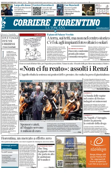 Corriere Fiorentino - 19 10월 2022