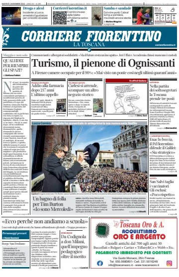 Corriere Fiorentino - 01 11월 2022