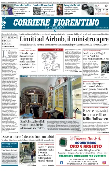 Corriere Fiorentino - 02 11월 2022