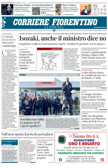 Corriere Fiorentino - 08 11월 2022