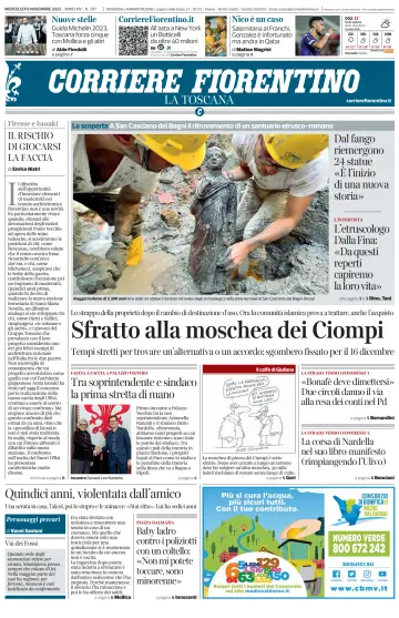 Corriere Fiorentino - 09 11월 2022