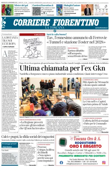 Corriere Fiorentino - 16 11월 2022