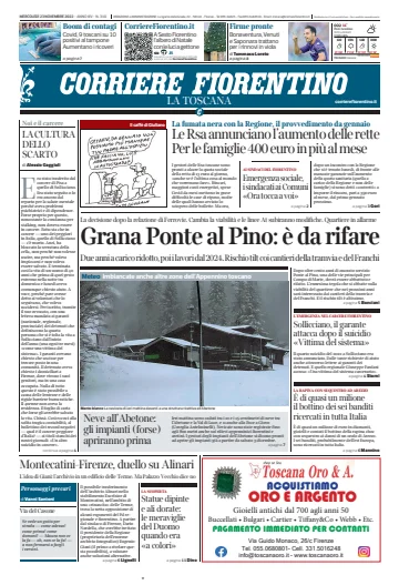 Corriere Fiorentino - 23 11월 2022