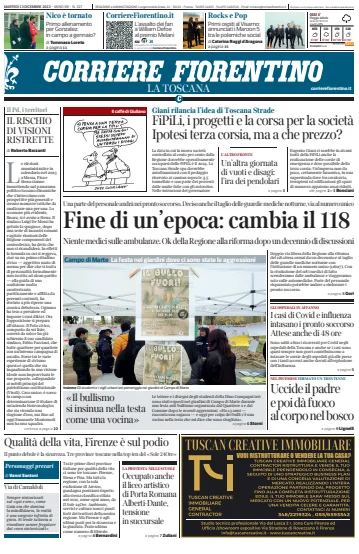 Corriere Fiorentino - 13 12월 2022