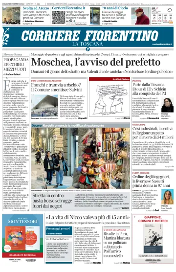 Corriere Fiorentino - 15 12월 2022