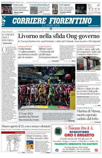 Corriere Fiorentino - 20 12월 2022