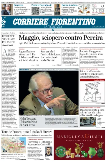 Corriere Fiorentino - 22 12월 2022