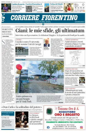 Corriere Fiorentino - 27 12월 2022