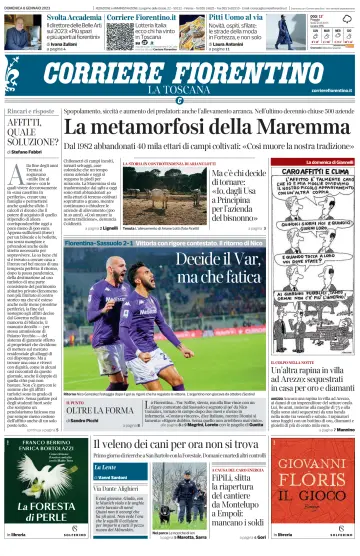 Corriere Fiorentino - 08 1월 2023