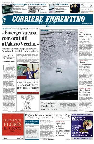 Corriere Fiorentino - 24 Jan 2023