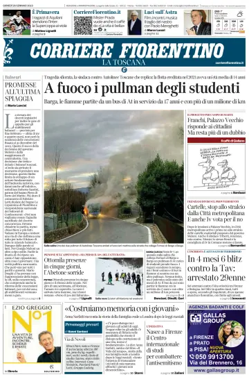 Corriere Fiorentino - 26 Jan 2023