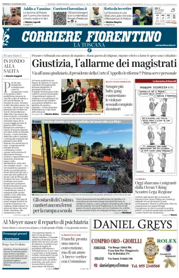 Corriere Fiorentino - 29 1월 2023