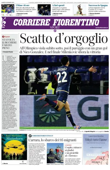 Corriere Fiorentino - 30 1월 2023