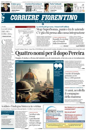 Corriere Fiorentino - 18 2월 2023