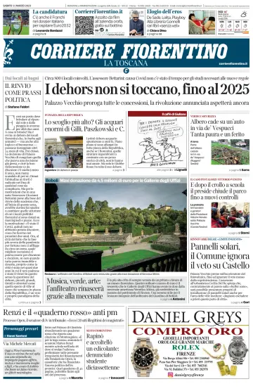 Corriere Fiorentino - 11 Mar 2023