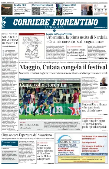 Corriere Fiorentino - 17 3월 2023