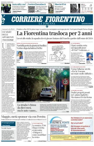 Corriere Fiorentino - 22 3월 2023