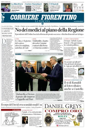 Corriere Fiorentino - 25 3월 2023
