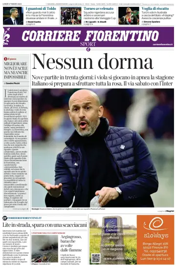 Corriere Fiorentino - 27 3월 2023