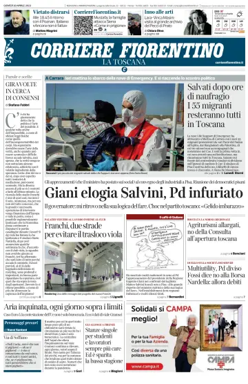 Corriere Fiorentino - 20 4월 2023