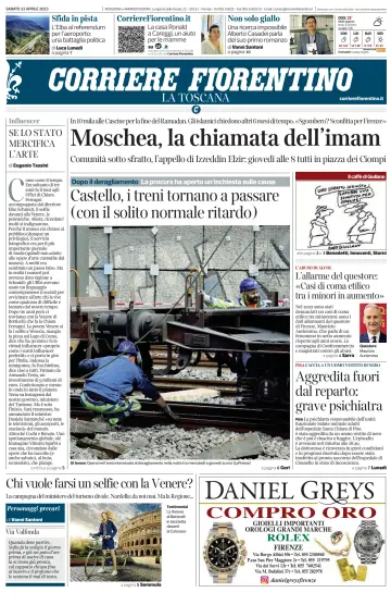 Corriere Fiorentino - 22 Apr 2023