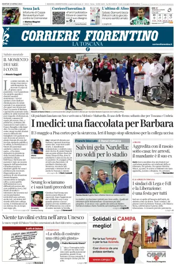 Corriere Fiorentino - 25 4월 2023