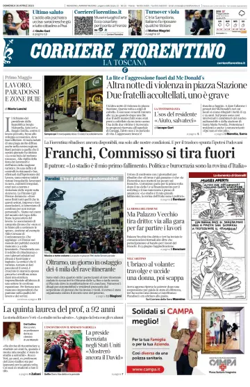 Corriere Fiorentino - 30 4월 2023