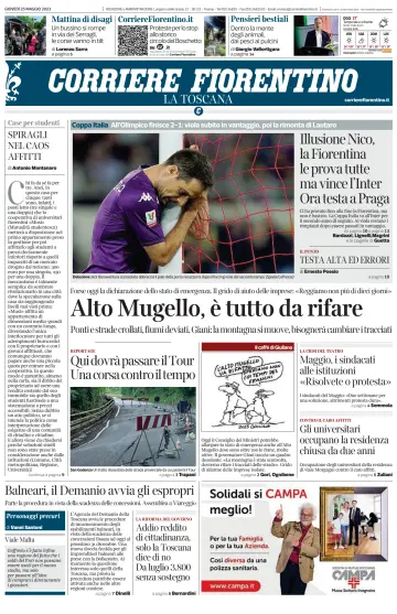 Corriere Fiorentino - 25 5월 2023