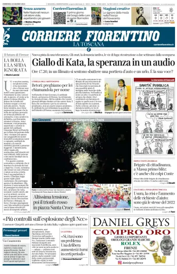 Corriere Fiorentino - 25 6월 2023