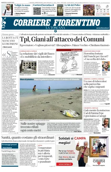Corriere Fiorentino - 25 7월 2023