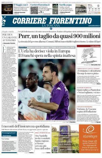 Corriere Fiorentino - 29 7월 2023