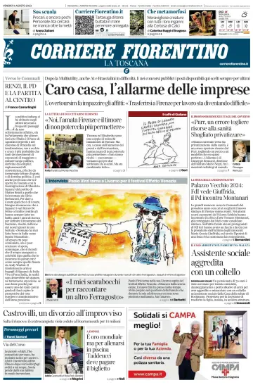 Corriere Fiorentino - 4 Aug 2023