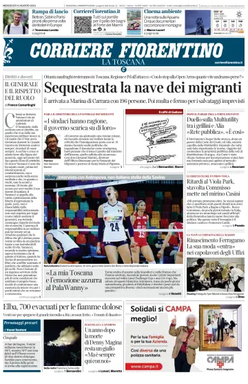 Corriere Fiorentino - 23 8월 2023