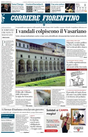 Corriere Fiorentino - 24 Aug 2023